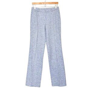 Vintage Missoni Dress Pants Sz.6 Blue Wool Silk Blend High Rise Classic Career